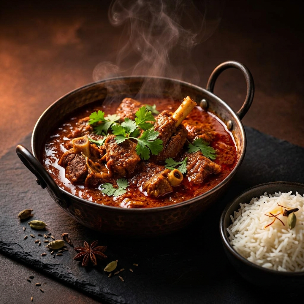 Lamb Rogan Josh (on the bone)