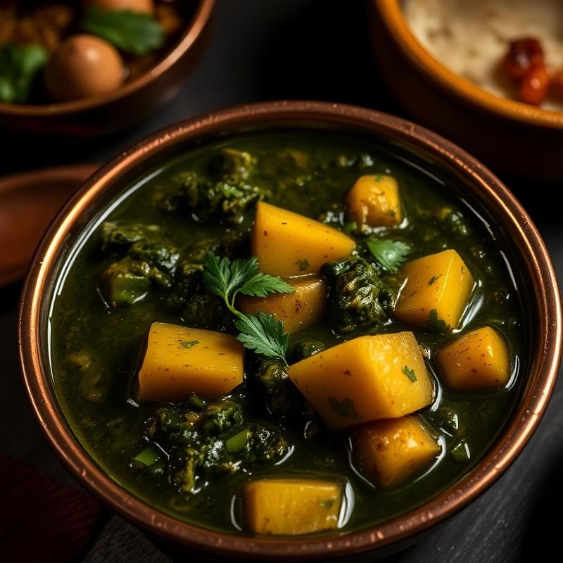 Saag Aloo